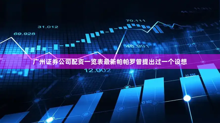 广州证券公司配资一览表最新帕帕罗曾提出过一个设想